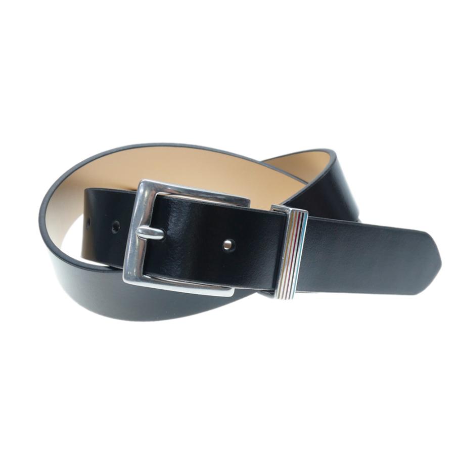 Paul Smith 本革 ベルト Mサイズ Paul Smith（ポール・スミス） ソリッドグレイン レザーベルト 250706