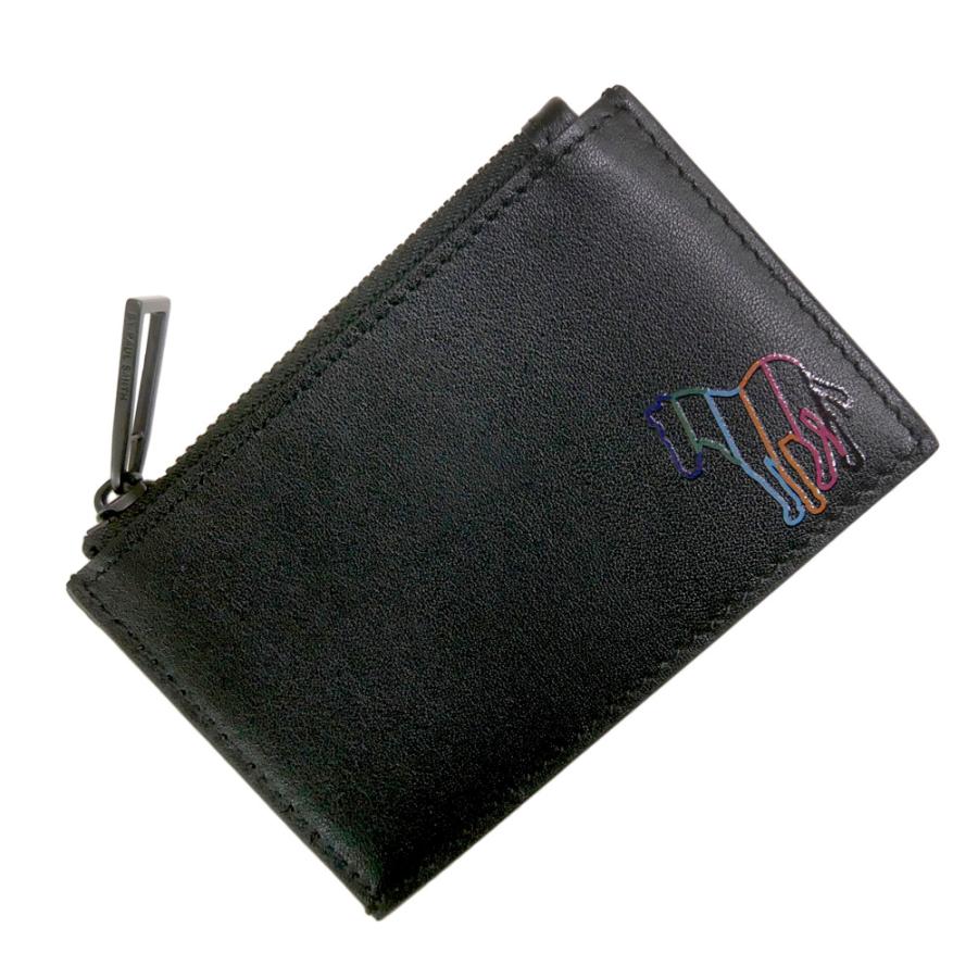 旧作お買い得セール！ PS PAUL SMITH ポールスミス カードケース メンズ ケース M2A 7885 MOUTZD ブラック×ブラウン Paul Smith（ポール・スミス） PS PAUL SMITH メンズカードケース