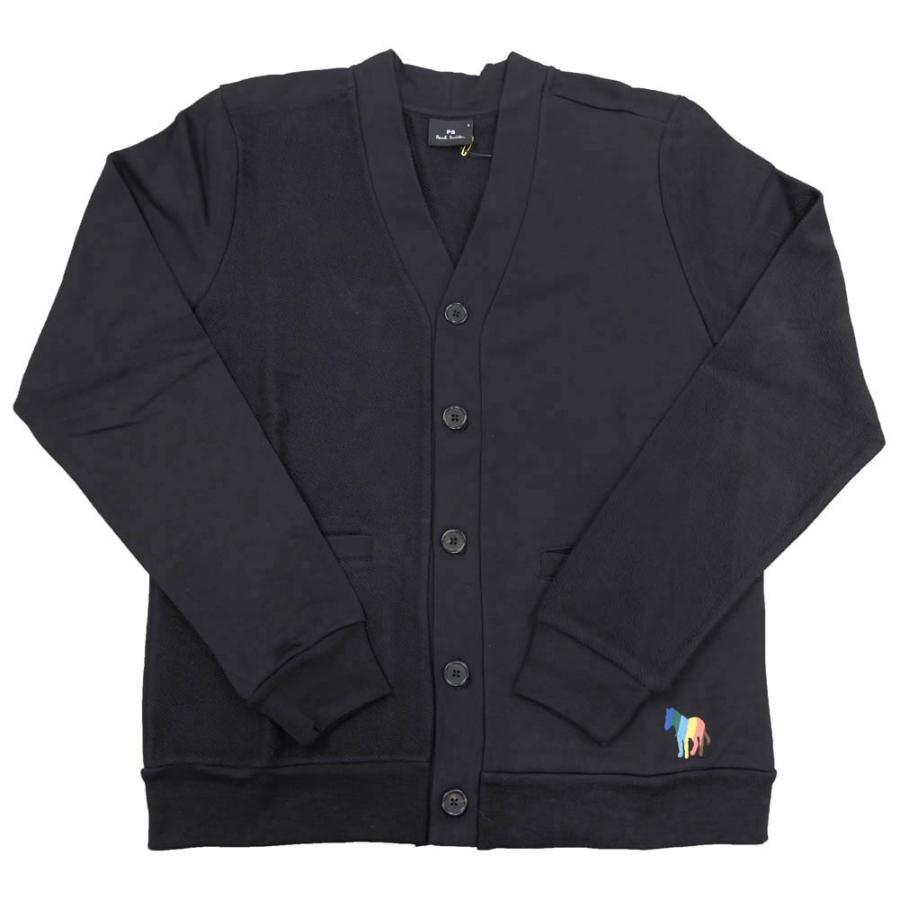 希少サイズ　XL PS Paul Smith ポールスミス　カーディガン 黒 Paul Smith（ポール・スミス） PS PAUL SMITH メンズカーディガン M2R