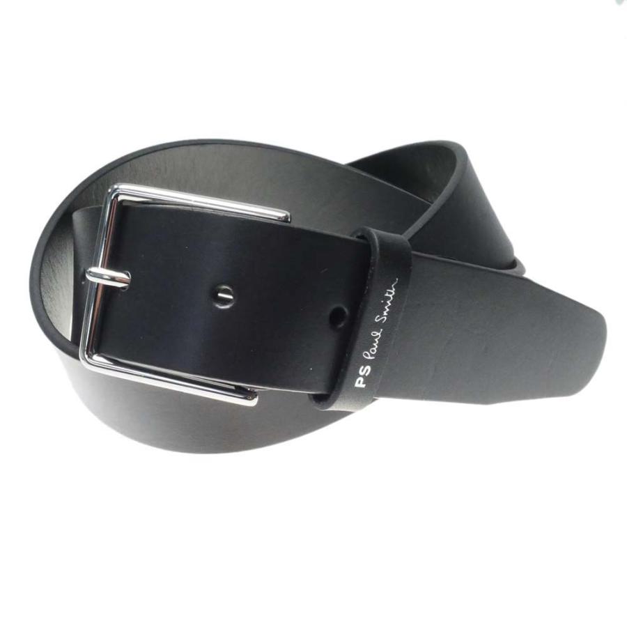 PS PAUL SMITH ポールスミス メンズレザーベルト M2A 7386X AFLSMA ブラック