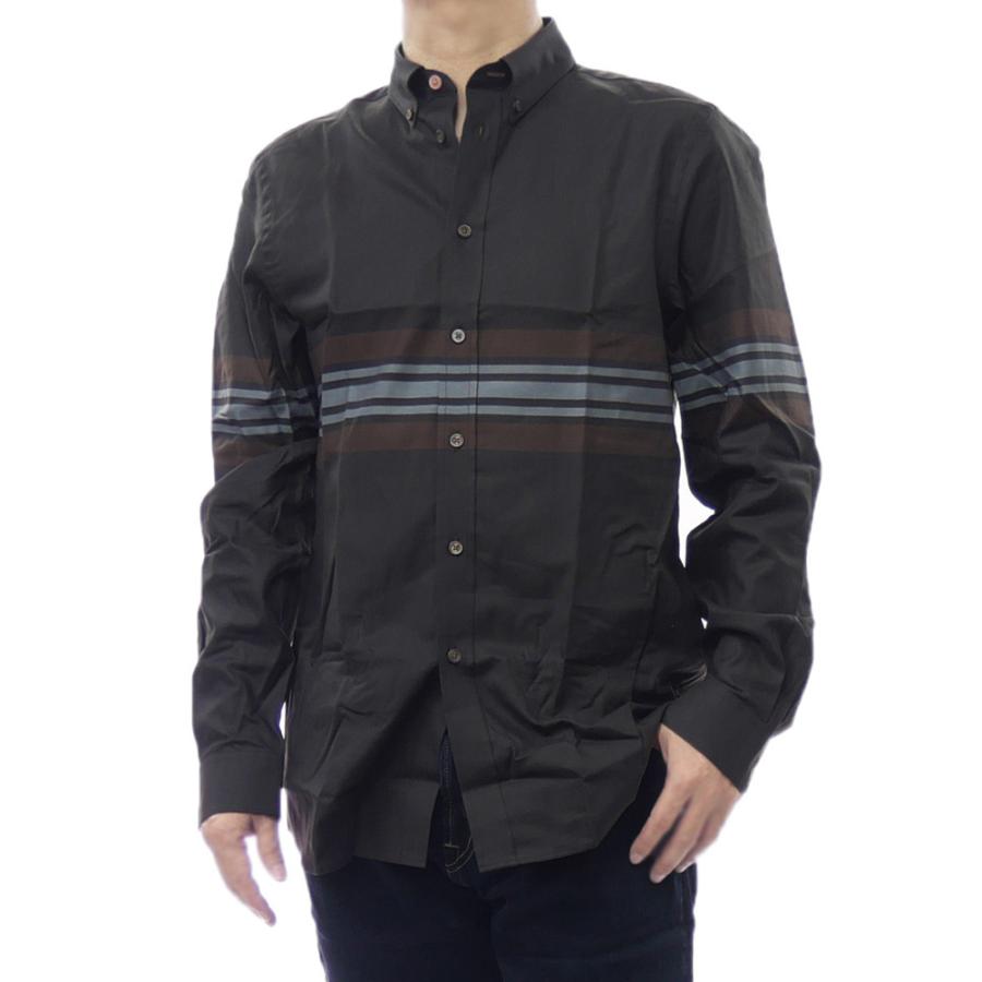PS PAUL SMITH ポールスミス メンズ カジュアルシャツ M2R 708U T22511 ダークブラウン Paul Smith（ポール・スミス） PS PAUL SMITH メンズカジュアルシャツ