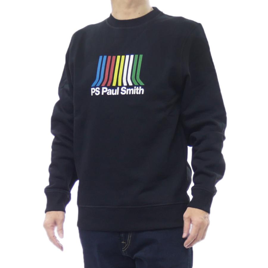 PS PAUL SMITH ポールスミス トレーナー メンズ M2R 191Z TP5408 ブラック Paul Smith（ポール・スミス） PS PAUL SMITH メンズトレーナー M2R