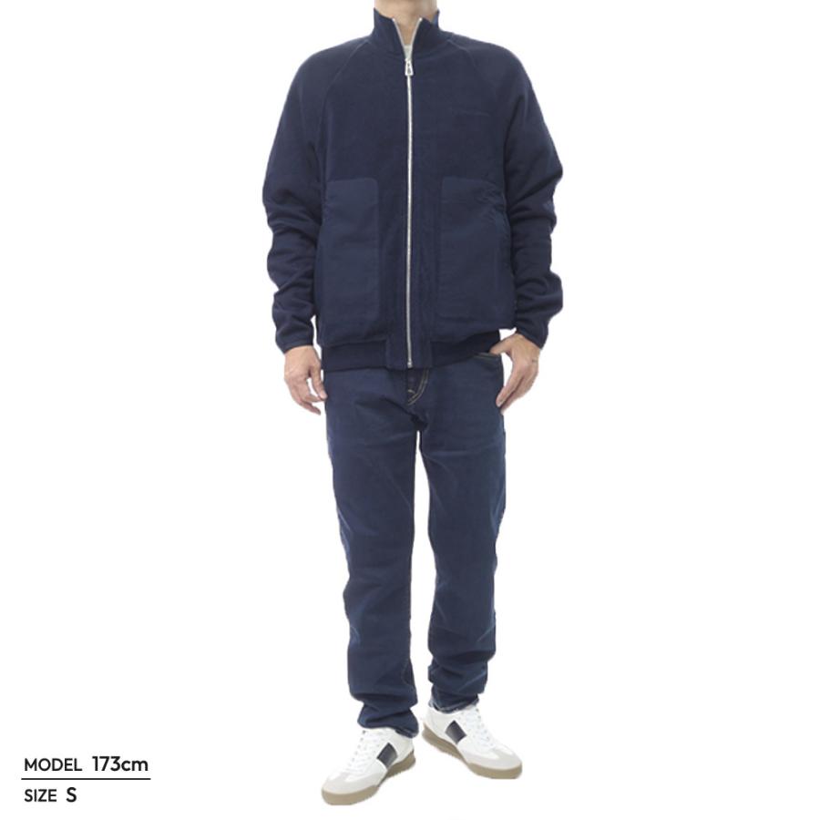 PS PAUL SMITH ポールスミス メンズ フリースジップアップスウェット M2R 216Z T22473 ネイビー Paul Smith（ポール・スミス） PS PAUL SMITH メンズフリースジップ
