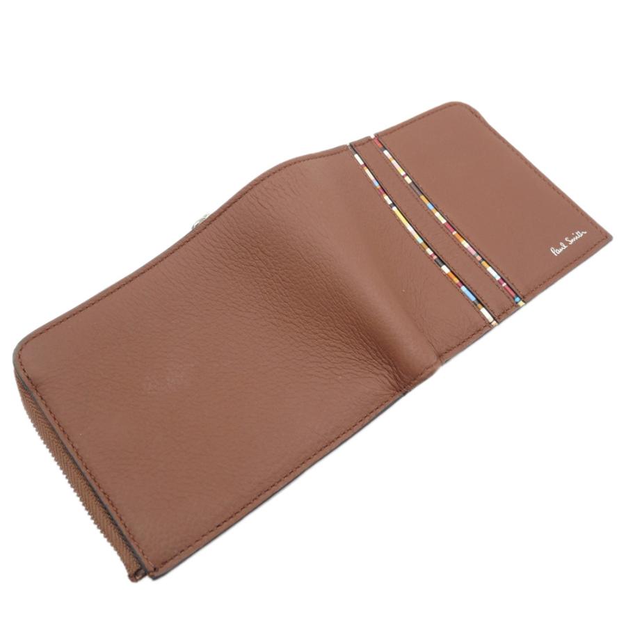 Paul Smith（ポール・スミス） メンズ二つ折り財布（小銭入れ付き