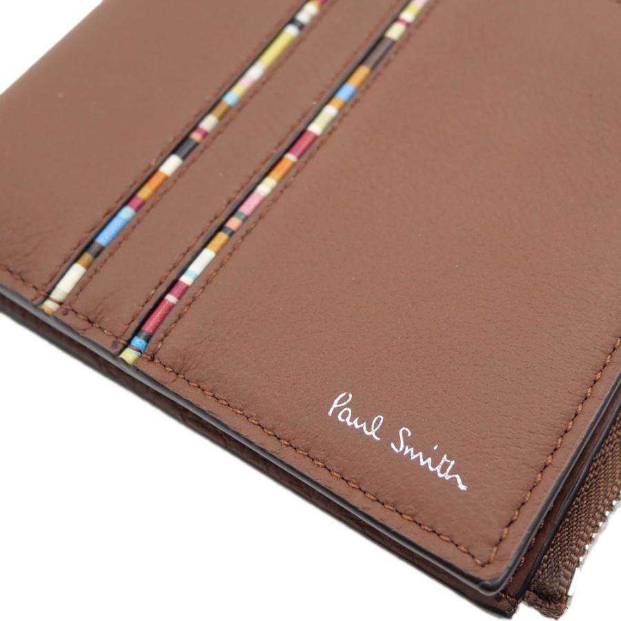 Paul Smith（ポール・スミス） メンズ二つ折り財布（小銭入れ付き
