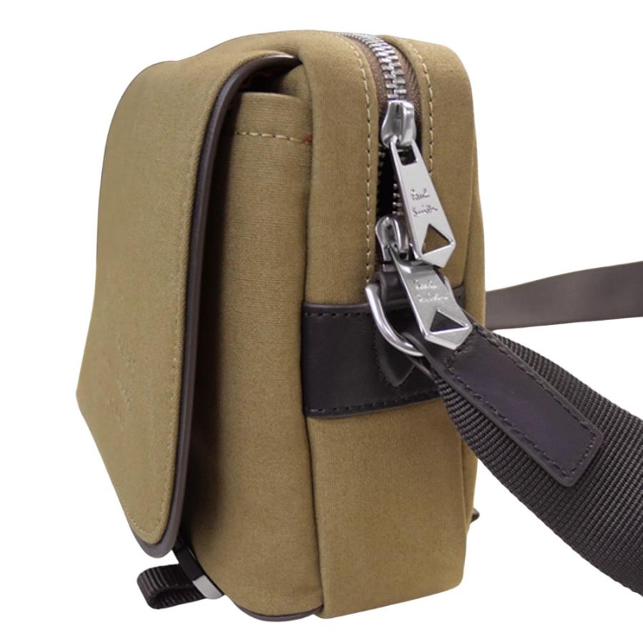 PS PAUL SMITH ポールスミス メンズショルダーバッグ M1A 8145 TLOCKU オリーブの画像