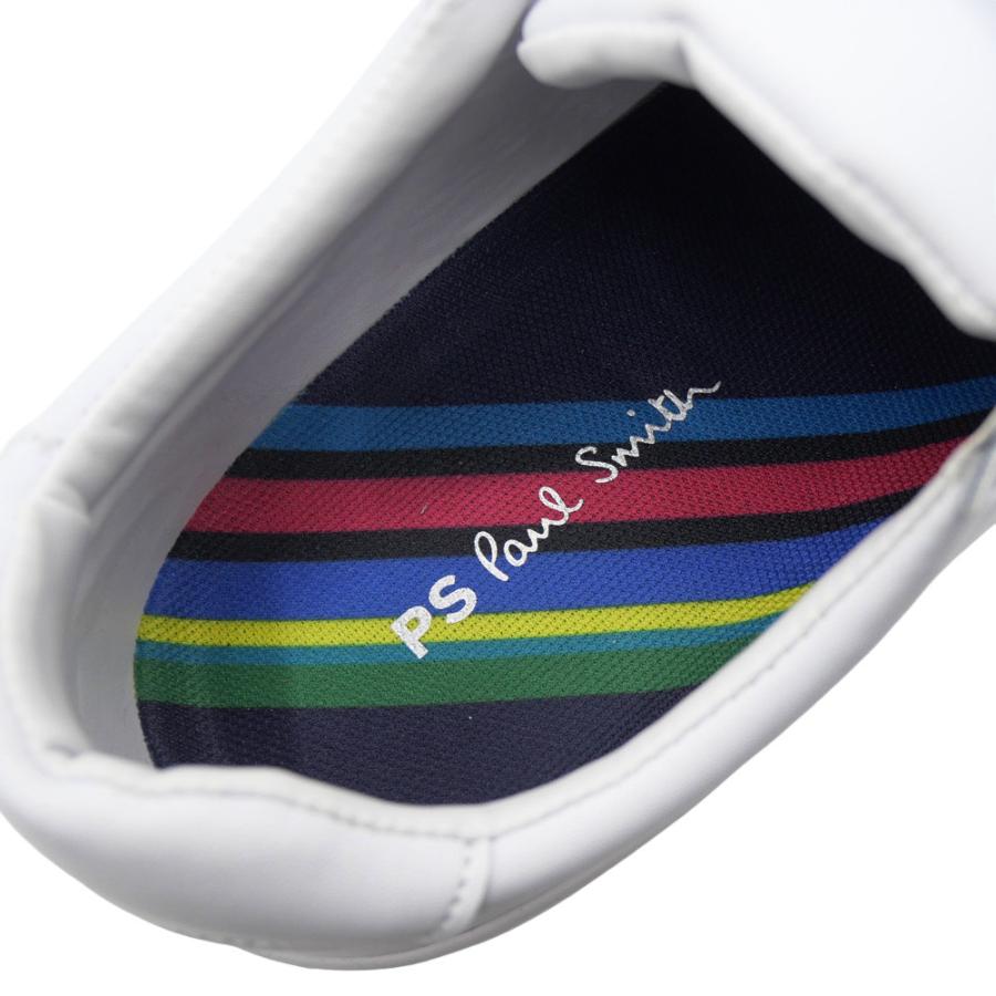 PS PAUL SMITH ポールスミス メンズ スニーカー 靴 シューズ ローカット M2S AMS01 NLEA / AMOS ホワイト 定番人気商品 Paul Smith（ポール・スミス） PS PAUL SMITH メンズローカット