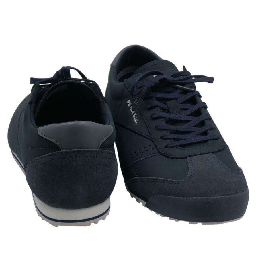 Paul Smith ポールスミス　黒スニーカー　サイズ40 マルチカラーライン Paul Smith（ポール・スミス） PS PAUL SMITH メンズローカット