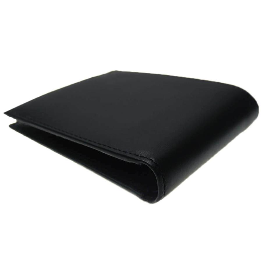 PAUL SMITH ポールスミス メンズ二つ折り財布（小銭入れ付き） M1A 4833 LFISIG ブラック /定番人気商品の画像