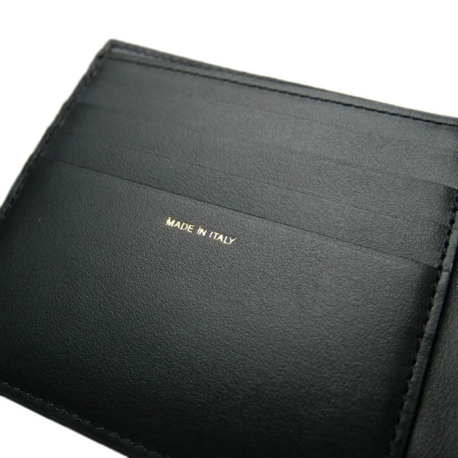 PAUL SMITH ポールスミス メンズ二つ折り財布（小銭入れ付き） M1A 4833 LFISIG ブラック /定番人気商品の画像