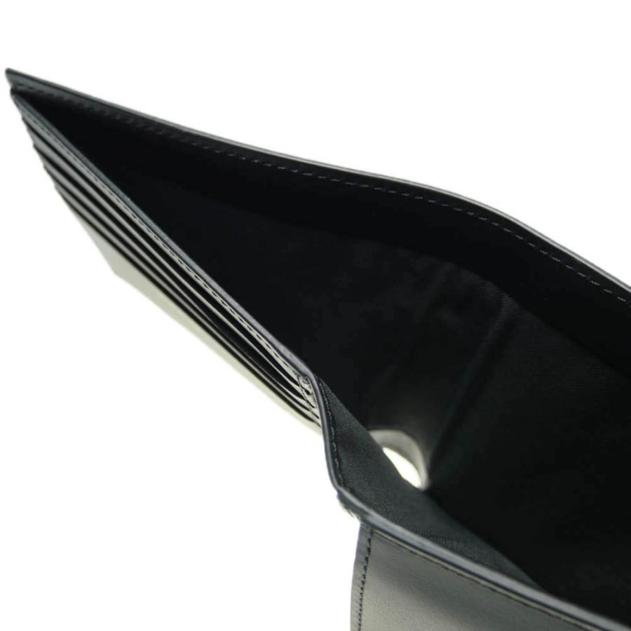 PAUL SMITH ポールスミス メンズ二つ折り財布（小銭入れ付き） M1A 4833 LFISIG ブラック /定番人気商品の画像