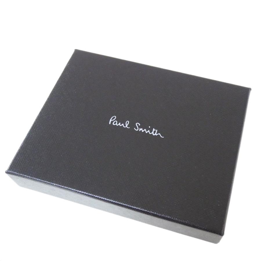 PAUL SMITH ポールスミス メンズ二つ折り財布（小銭入れ付き） M1A 4833 UDESER ダークブラウン 2026春夏新作の画像