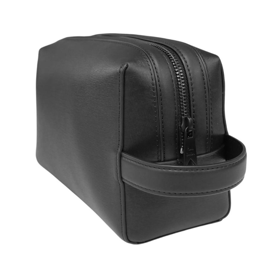 Paul Smith ブラックレザーバックパック ポールスミス Paul Smith リュックバッグ （Black） -waja bazar