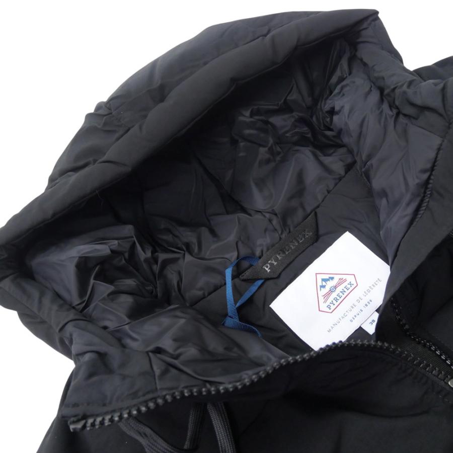 PYRENEX ピレネックス レディースダウンブルゾン HWY027P / ATTITUDE ブラック 2025秋冬新作 Pyrenex（ピレネックス） レディースダウンブルゾン HWY027P