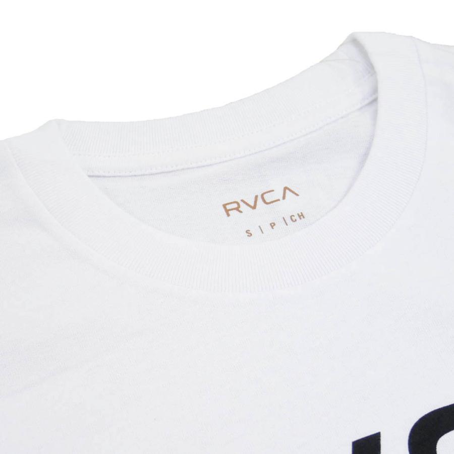 RVCA ルーカ メンズクルーネックTシャツ BD041222 / BIG RVCA SS ホワイト｜tre-style｜03