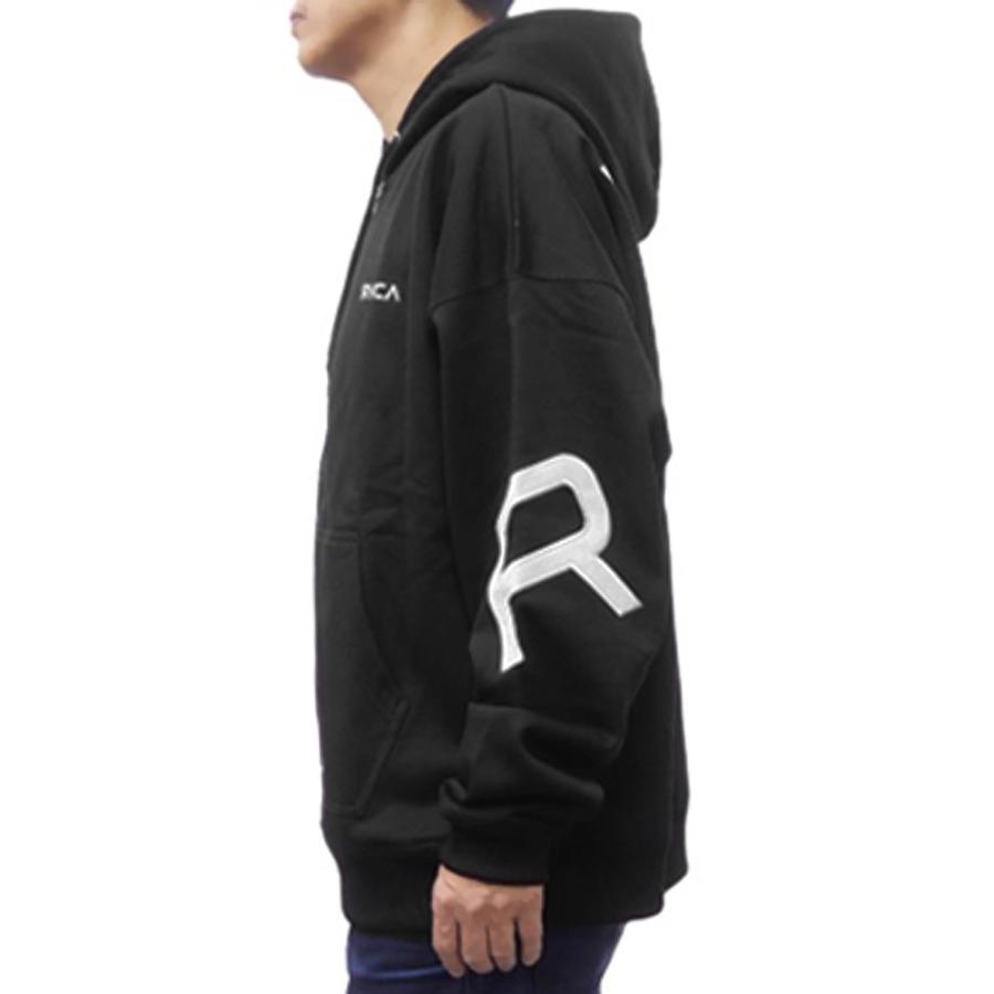 【新品未使用】ルーカ　メンズジップアップパーカー RVCA ルーカ パーカー ジップアップ メンズ フェイク ルーカ