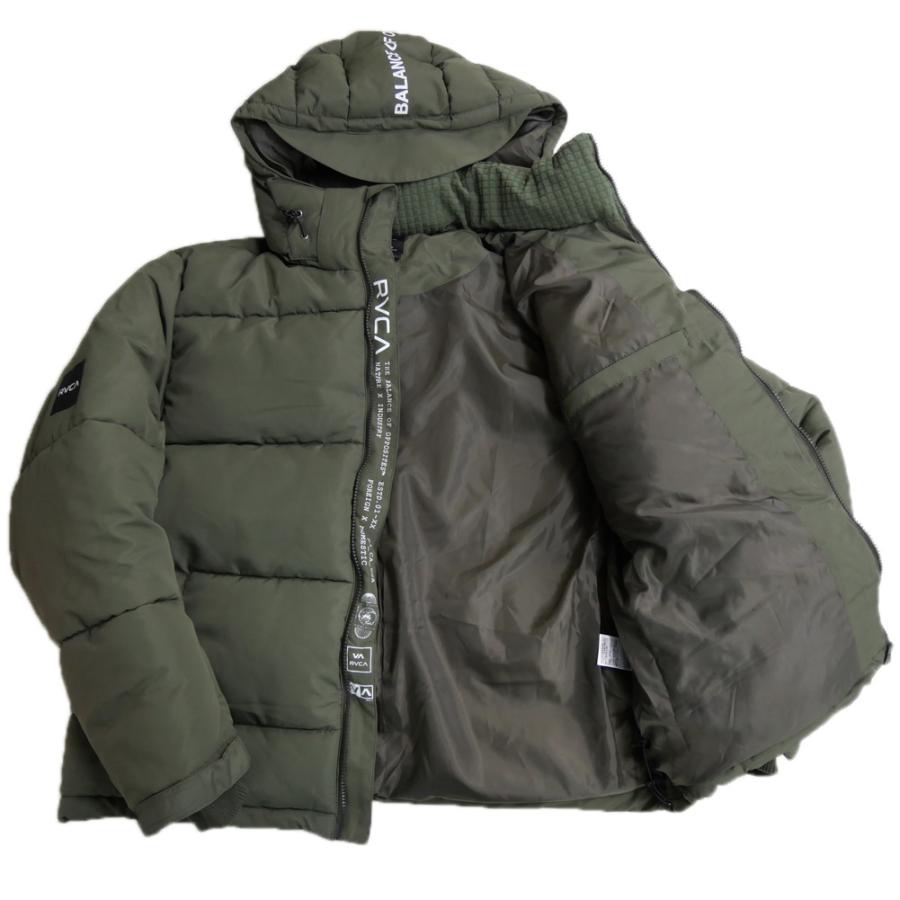 ルーカ メンズ中綿ブルゾン BE042767 / RVCA PUFFER JACKET カーキ 【CORDUROY】