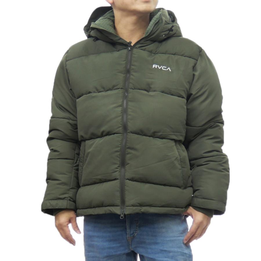 ルーカ メンズ中綿ブルゾン BE042767 / RVCA PUFFER JACKET カーキ 【CORDUROY】