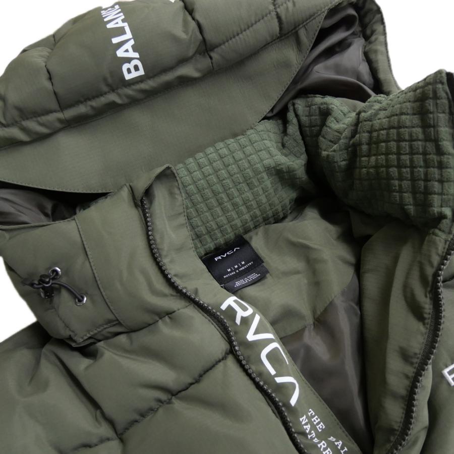 ルーカ メンズ中綿ブルゾン BE042767 / RVCA PUFFER JACKET カーキ 【CORDUROY】