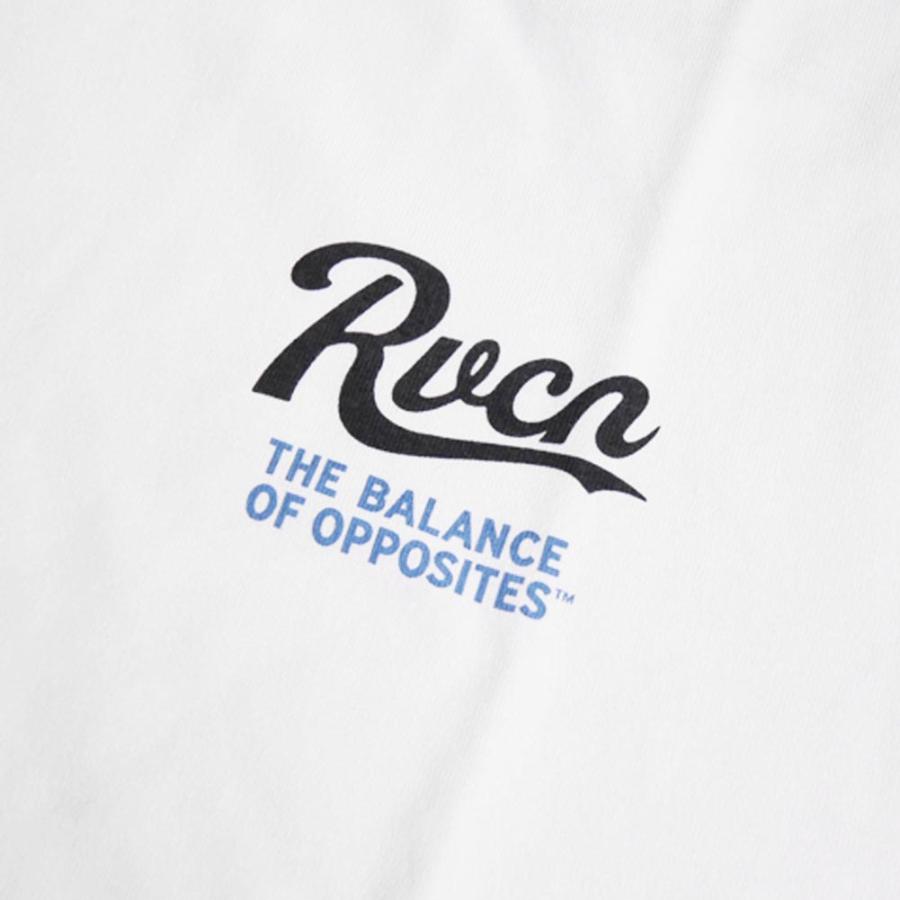 RVCA ルーカ メンズクルーネックTシャツ BE041227 / PENNANTAN TEE ホワイト /2024春夏新作｜tre-style｜04