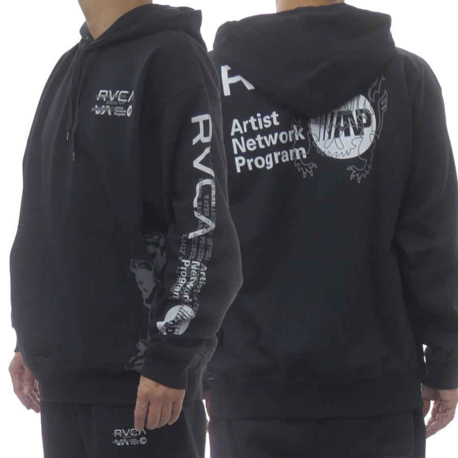 RVCA（ルーカ） メンズプルオーバーパーカー BF042025 / OVER PRINT HD