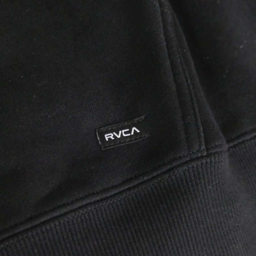 RVCA ルーカ メンズジップアップパーカー BF042020 / WORLD WIDE ZIP HD ブラック_7
