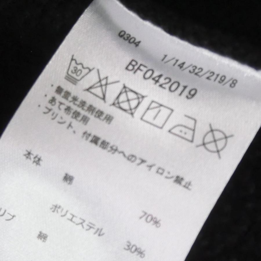 RVCA ルーカ メンズジップアップパーカー BF042019 / ARCH BACK SIDE ZIP HD ケミカルブラック_11
