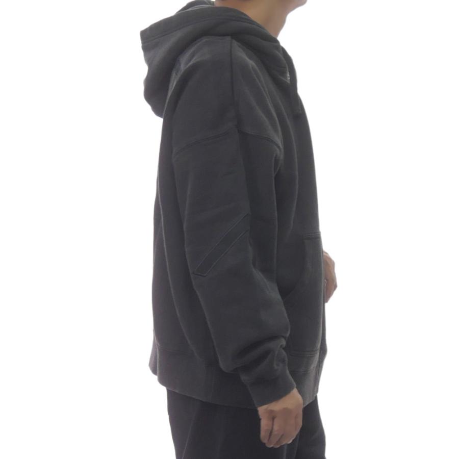 RVCA ルーカ メンズジップアップパーカー BF042019 / ARCH BACK SIDE ZIP HD ケミカルブラック_2