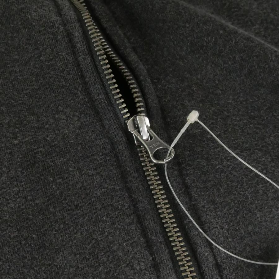 RVCA ルーカ メンズジップアップパーカー BF042019 / ARCH BACK SIDE ZIP HD ケミカルブラック_9