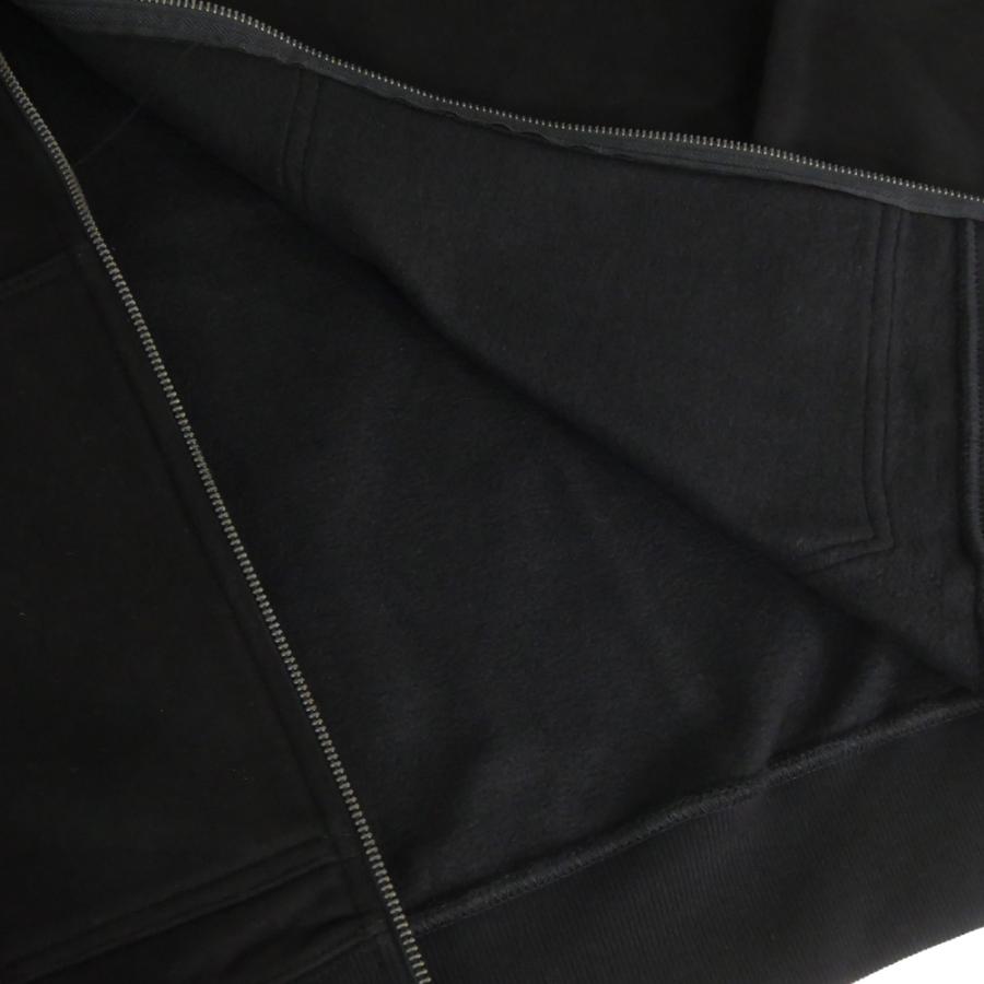 RVCA ルーカ メンズジップアップパーカー BF042019 / ARCH BACK SIDE ZIP HD ブラック_10