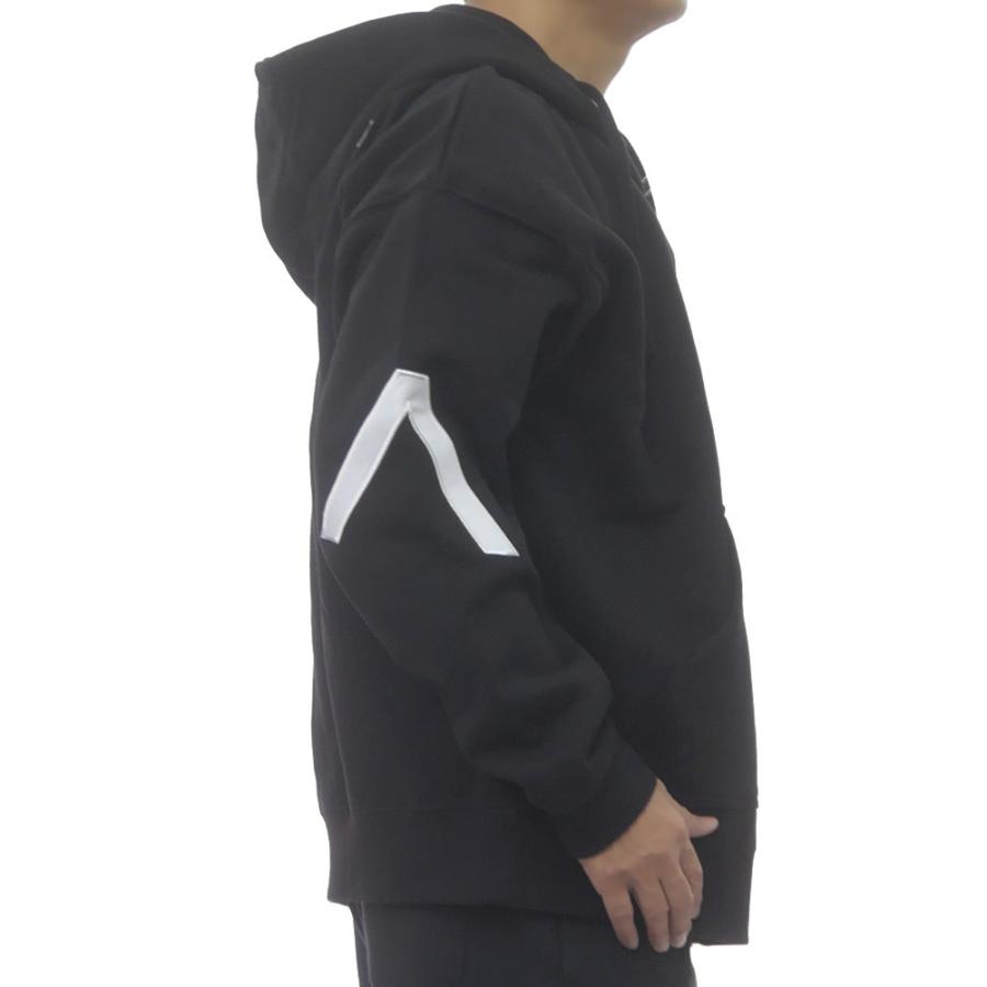 RVCA ルーカ メンズジップアップパーカー BF042019 / ARCH BACK SIDE ZIP HD ブラック_2