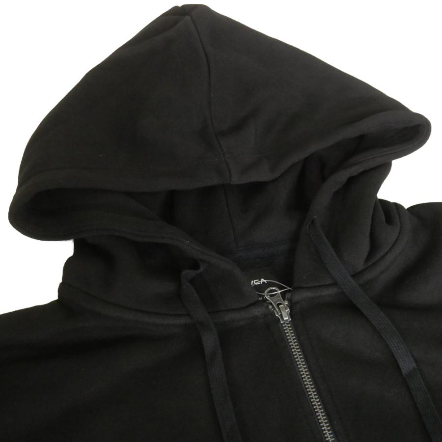 RVCA ルーカ メンズジップアップパーカー BF042019 / ARCH BACK SIDE ZIP HD ブラック_5