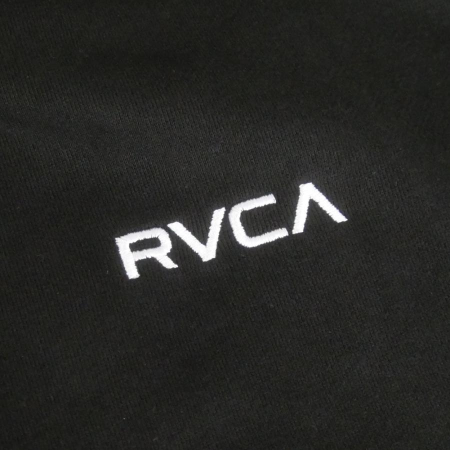 RVCA ルーカ メンズジップアップパーカー BF042019 / ARCH BACK SIDE ZIP HD ブラック_6
