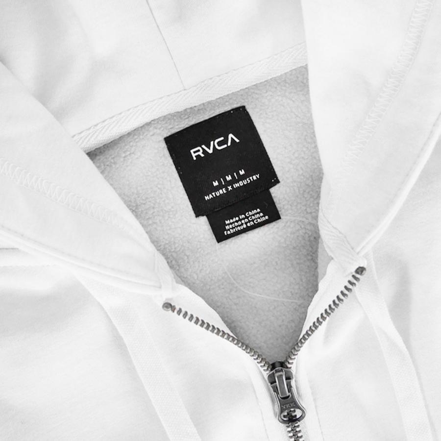 RVCA ルーカ メンズジップアップパーカー BF042017 / NEW STCK ZIP WRWB HD ホワイト_5