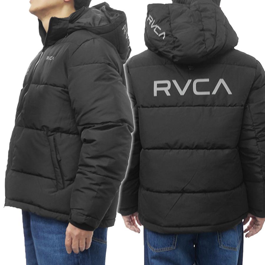 セールAW RVCA ルーカ メンズ中綿ブルゾン BF042760 / BACK PRINT PUFFER JKT ブラック RVCA（ルーカ） メンズ中綿ブルゾン BF042760 / BACK PRINT PUFFER JKT