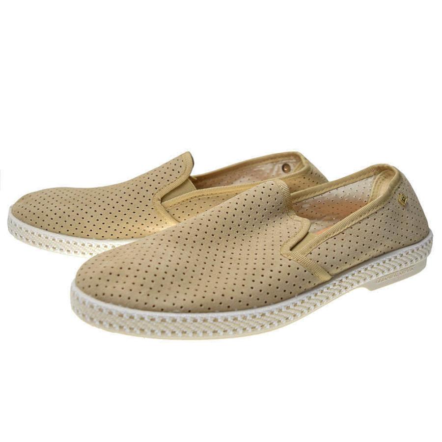 Rivieras リビエラ メンズスリッポン Classic Suede 3062 ベージュ 22春夏新作 半額sale