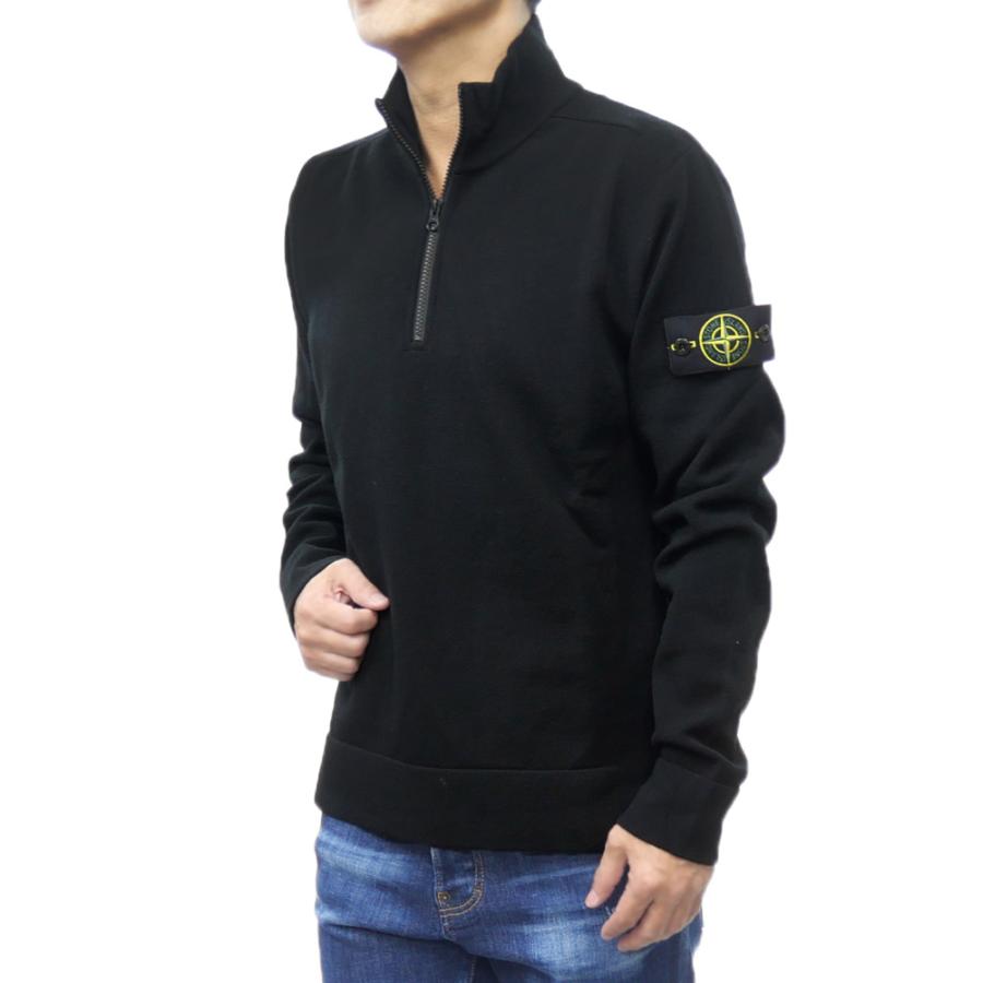 STONE ISLAND ストーンアイランド メンズハーフジップ セーター STONE ISLAND ストーンアイランド メンズハーフジップ セーター