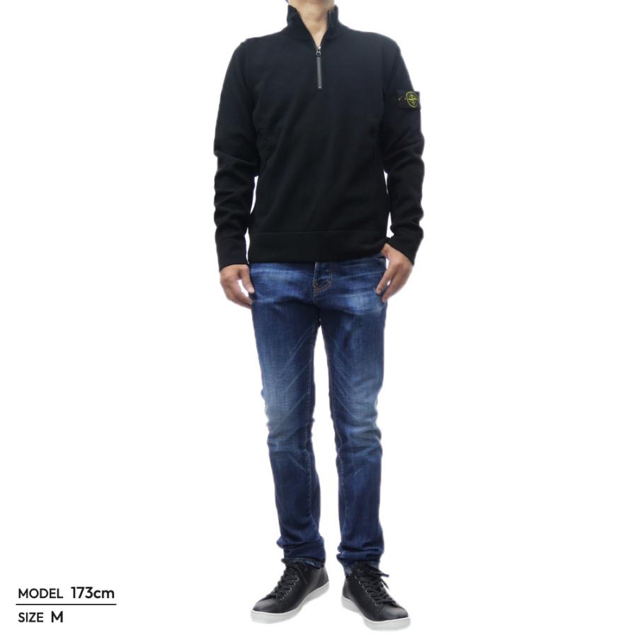 STONE ISLAND ストーンアイランド メンズハーフジップ セーター STONE ISLAND ストーンアイランド メンズハーフジップ セーター