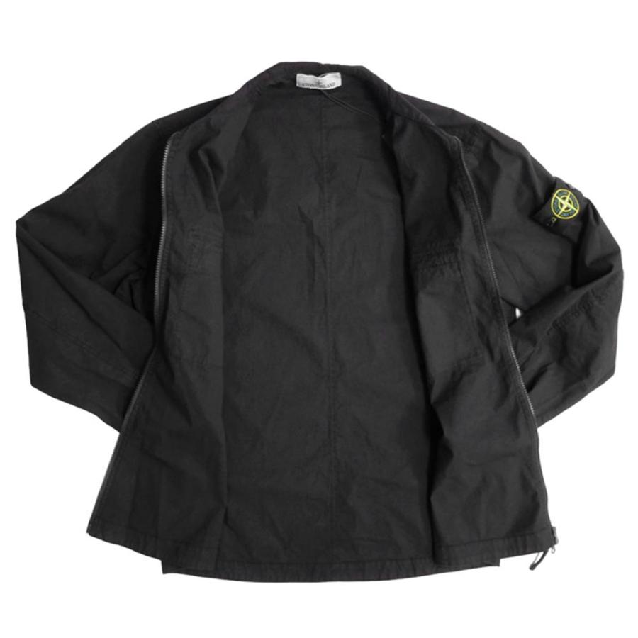 STONE ISLAND ストーンアイランド メンズブルゾン 12011 ブラック /2024春夏新作｜tre-style｜08