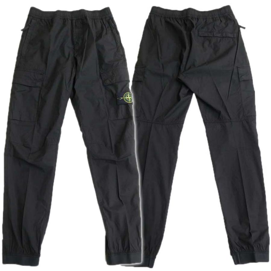 STONE  カーゴパンツ　ブラック　30 STONE ISLAND】カーゴパンツ 30 BLACK