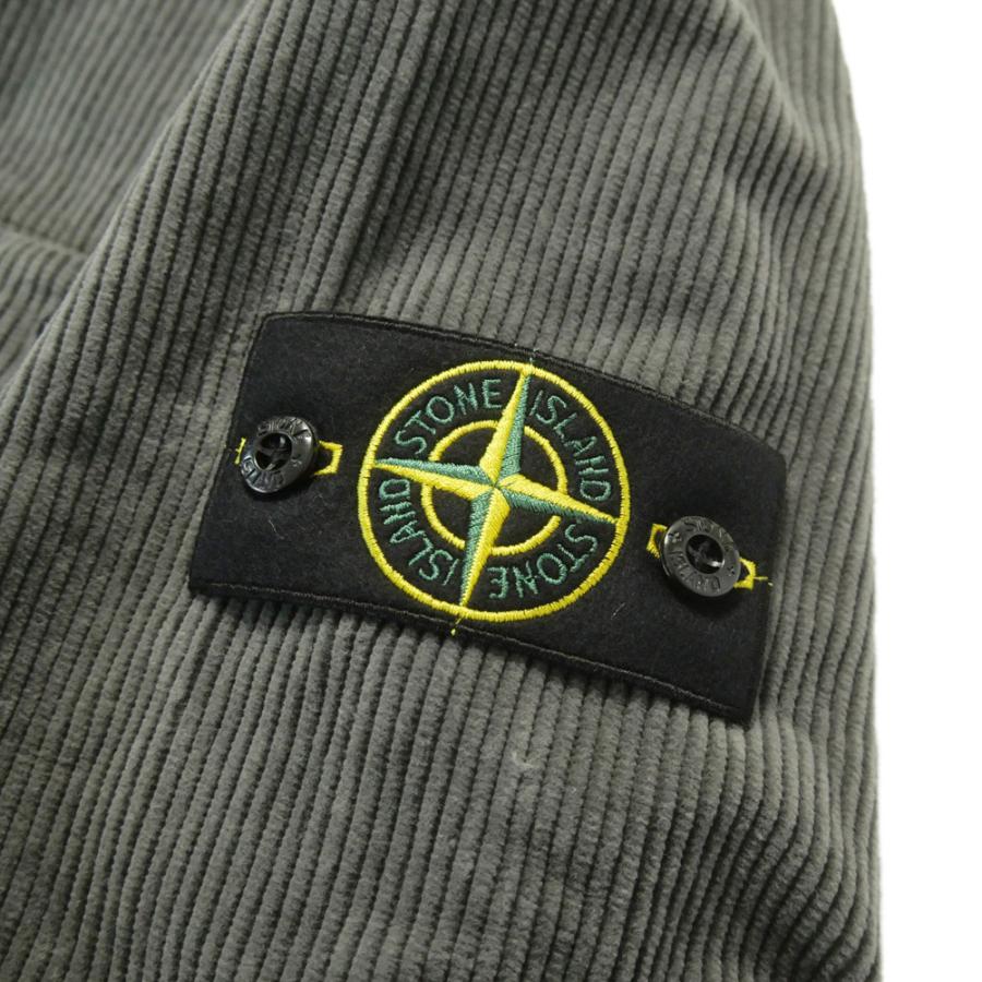 STONE ISLAND ストーンアイランド メンズシャツジャケット 1200012 チャコールグレーの画像
