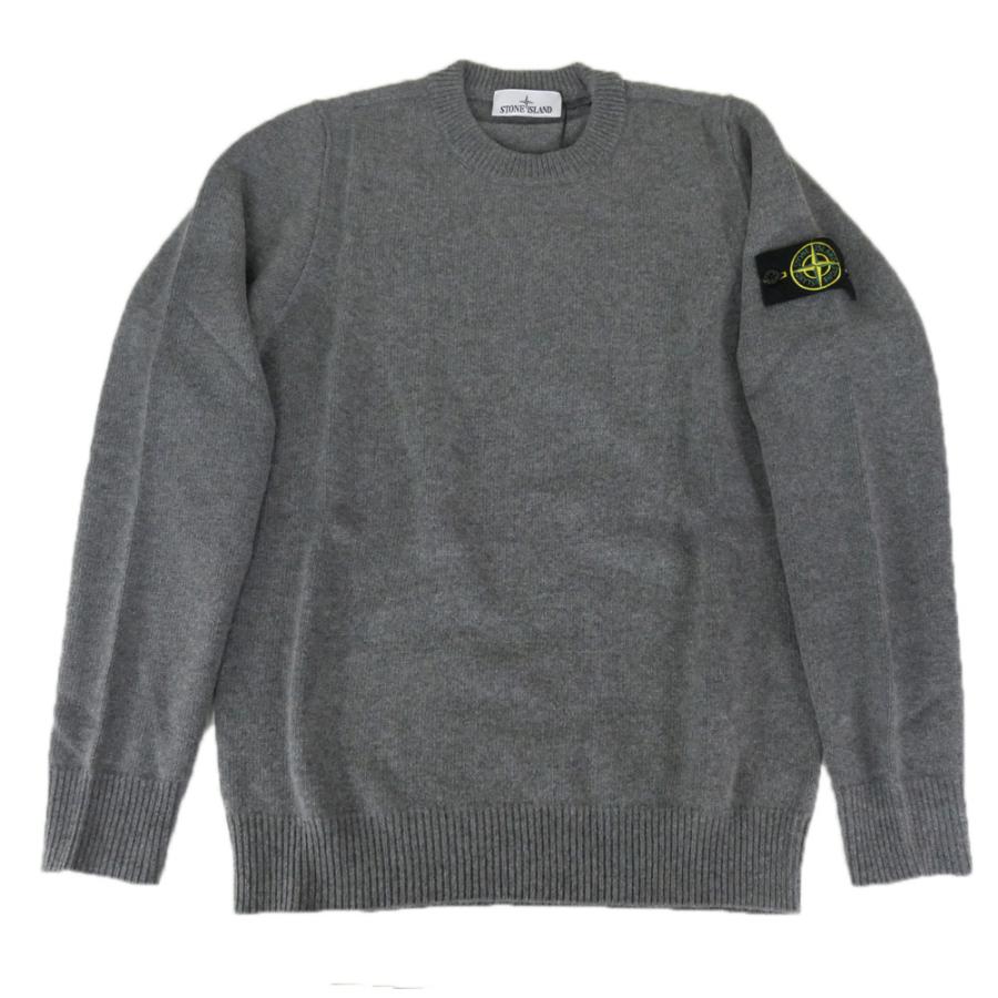 STONE  ウール ニットセーター ダークグレー STONE ISLAND - 【ラスト1点】5100050 / KNIT / ニットセーター