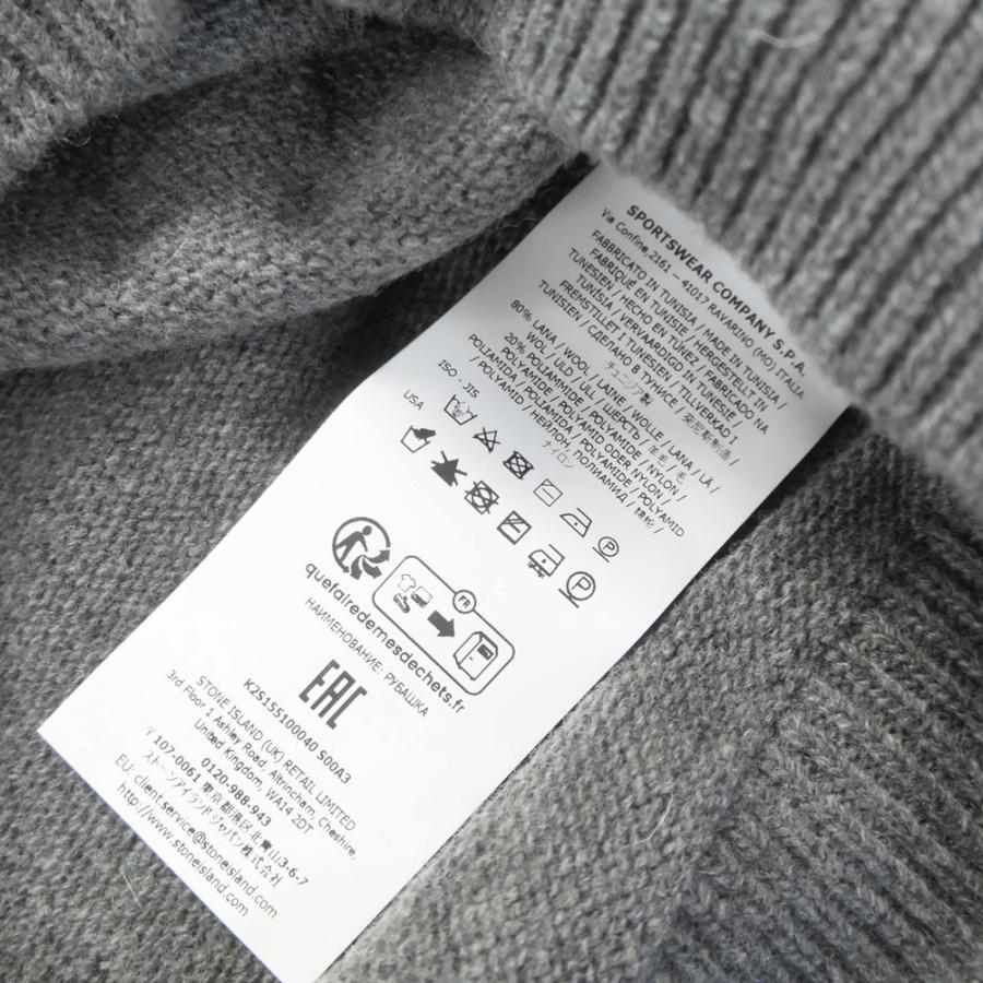 STONE ISLAND（ストーン アイランド） メンズハーフジップセーター 