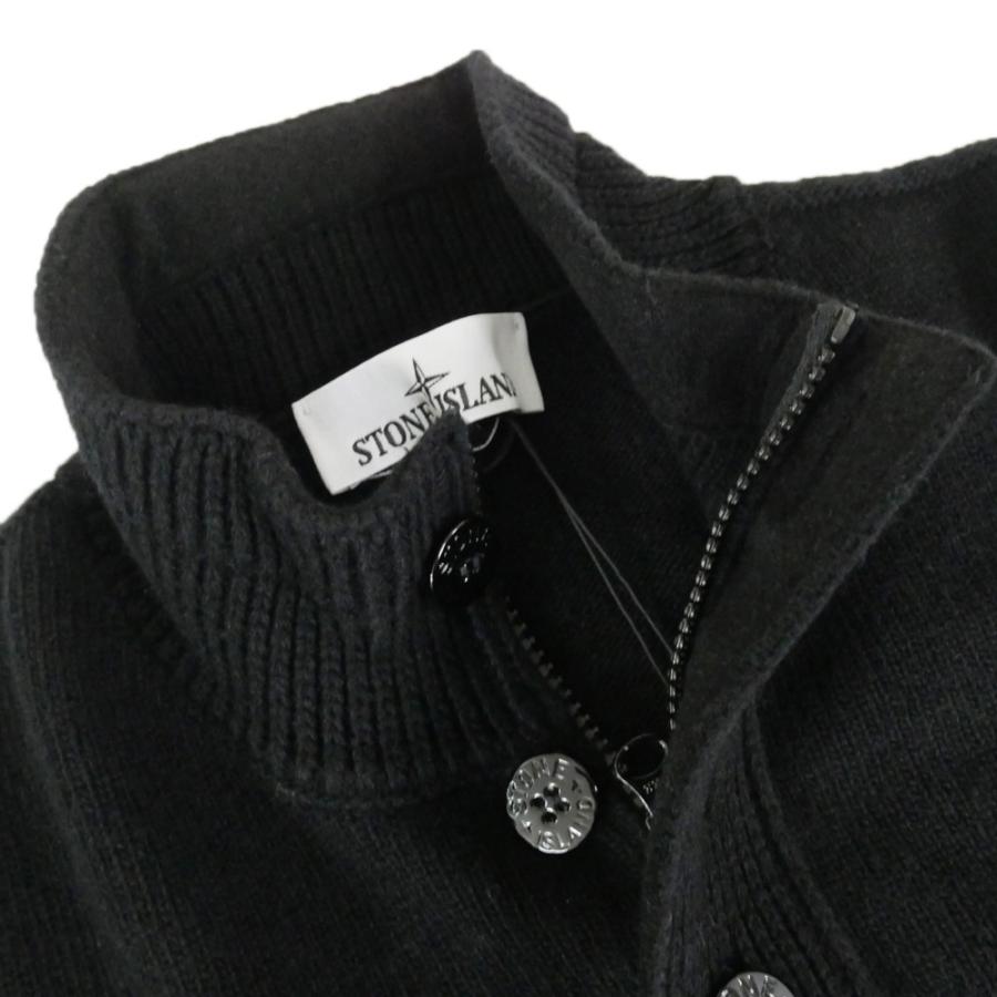 【入手困難‼️】ストーンアイランド ボタン付き ハーフジップ ニットセーター 関税負担なし☆STONE ISLAND ニット ハーフジップ (STONE ISLAND