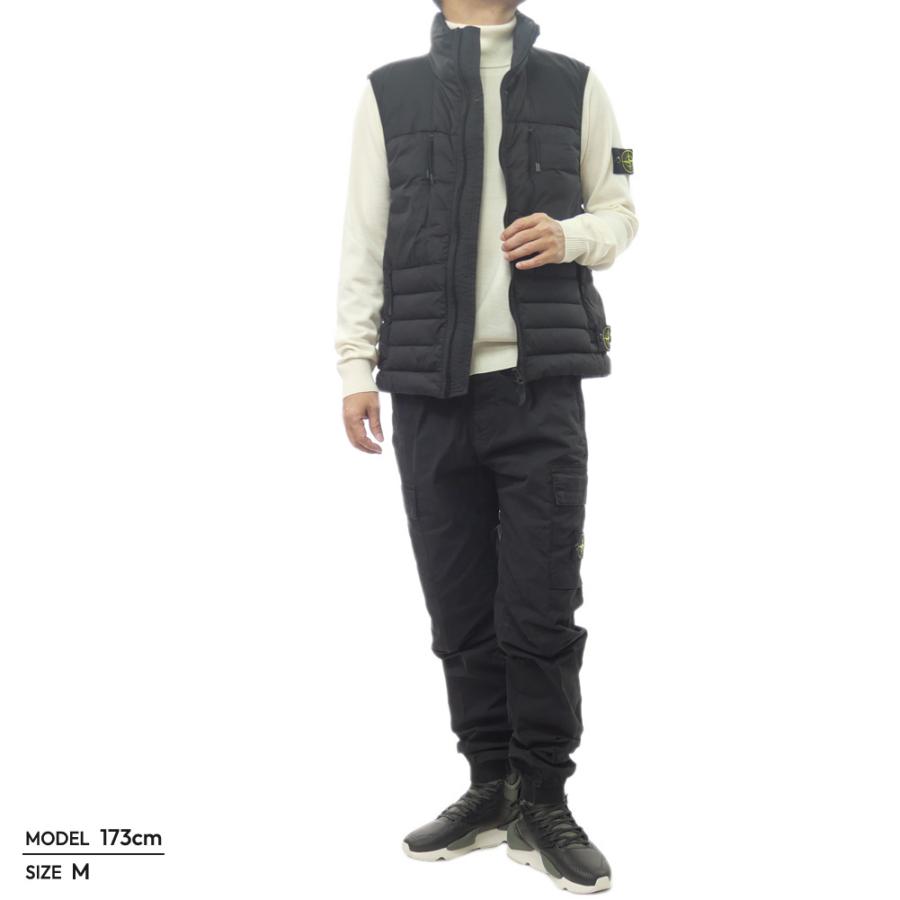 STONE ISLAND ストーンアイランド メンズダウンベスト G100004 ブラックの画像