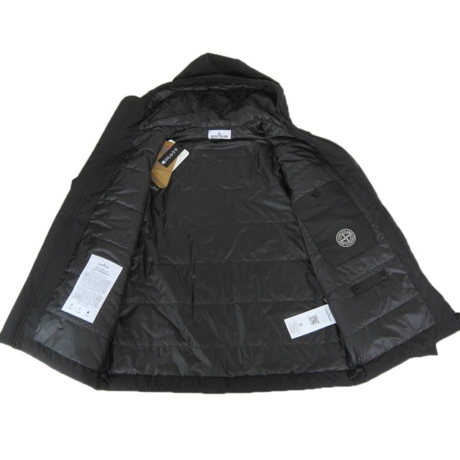 STONE ISLAND ストーンアイランド メンズ中綿ブルゾン 4100086 ブラックの画像