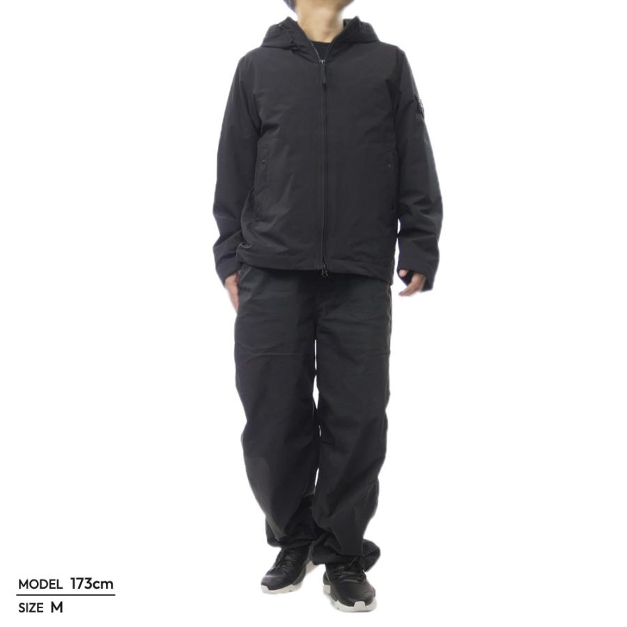 STONE ISLAND ストーンアイランド メンズ中綿ブルゾン 4100086 ブラックの画像