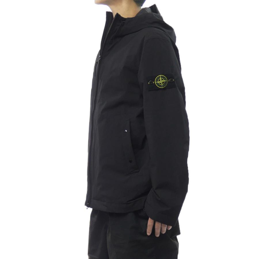 STONE ISLAND ストーンアイランド メンズ中綿ブルゾン 4100086 ブラックの画像