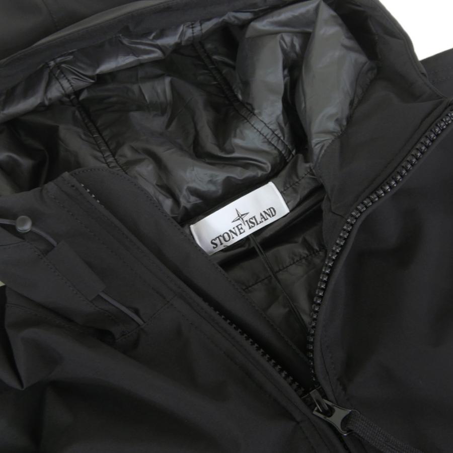 STONE ISLAND ストーンアイランド メンズ中綿ブルゾン 4100086 ブラックの画像