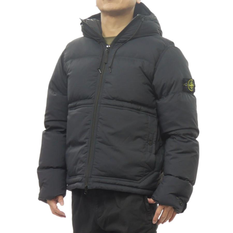19AW STONE  ダウンジャケット ストーンアイランド 黒 STONE ISLAND（ストーン アイランド） メンズダウンジャケット 4100019